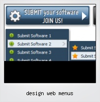 Design Web Menus