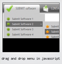 Drag And Drop Menu In Javascript