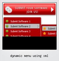Dynamic Menu Using Xml