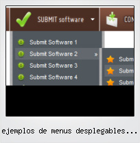 Ejemplos De Menus Desplegables Con Html