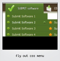Fly Out Css Menu