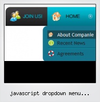 Javascript Dropdown Menu Transparent