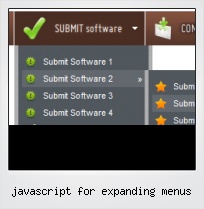 Javascript For Expanding Menus