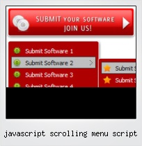 Javascript Scrolling Menu Script