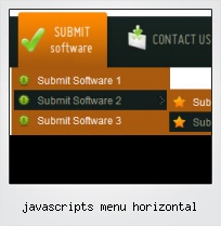 Javascripts Menu Horizontal