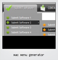 Mac Menu Generator