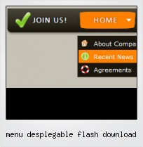 Menu Desplegable Flash Download