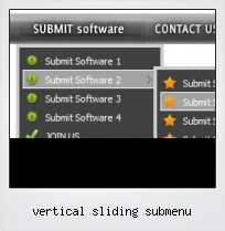 Vertical Sliding Submenu