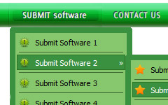 vertical menu html code Java Menu Bar Example