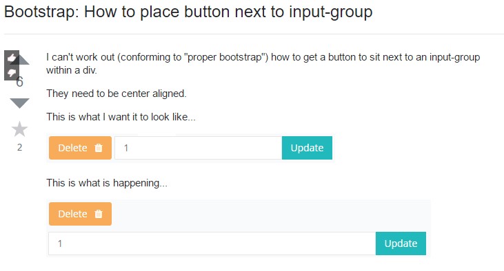  Exactly how to  put button next to input-group