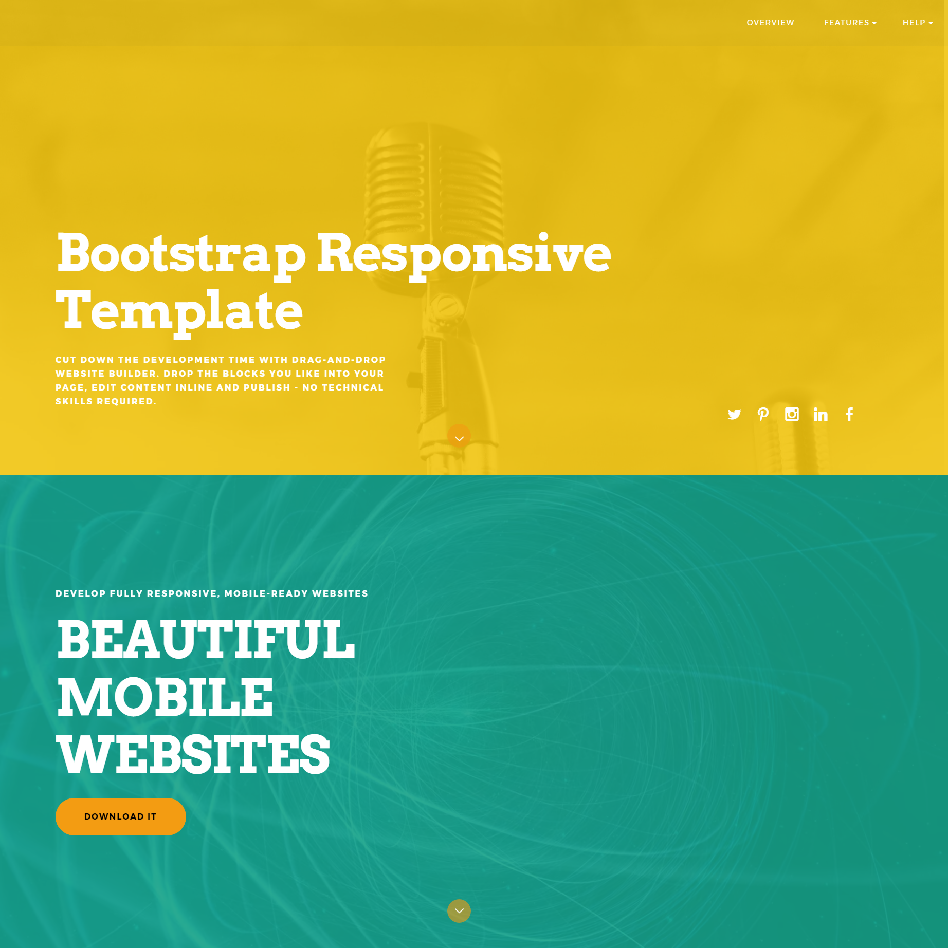 Free Download Bootstrap ColorM Themes