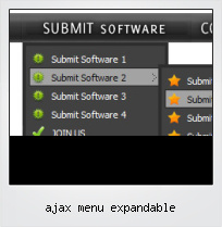 Ajax Menu Expandable