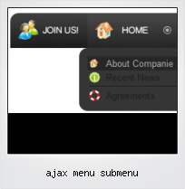 Ajax Menu Submenu
