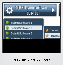 Best Menu Design Web
