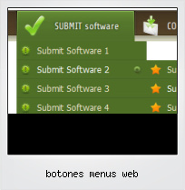 Botones Menus Web