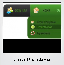 Create Html Submenu