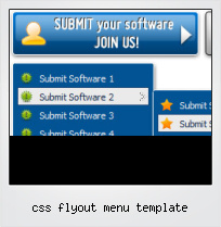 Css Flyout Menu Template