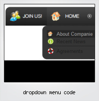 Dropdown Menu Code