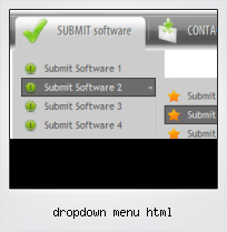 Dropdown Menu Html