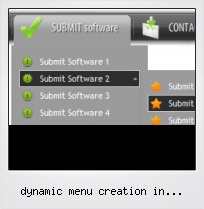 Dynamic Menu Creation In Javascript