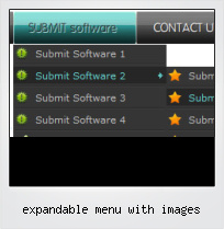 Expandable Menu With Images