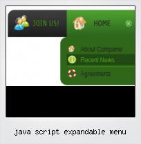 Java Script Expandable Menu