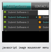 Javascript Image Mouseover Menu