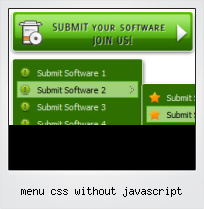 Menu Css Without Javascript