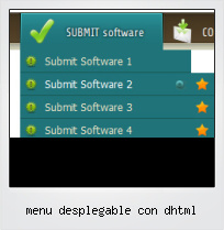 Menu Desplegable Con Dhtml