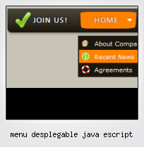 Menu Desplegable Java Escript Menu Desplegable Java Escript