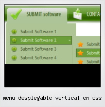Menu Desplegable Vertical En Css