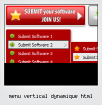 Menu Vertical Dynamique Html