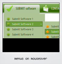Menus On Mouseover