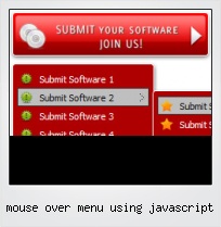 Mouse Over Menu Using Javascript