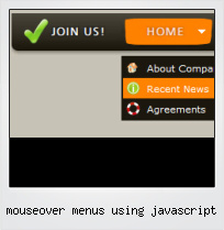 Mouseover Menus Using Javascript