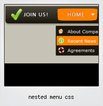 Nested Menu Css