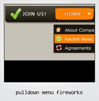Pulldown Menu Fireworks