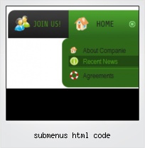 Submenus Html Code