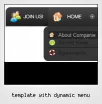 Template With Dynamic Menu