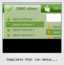 Templates Html Con Menus Desplegables Gratis