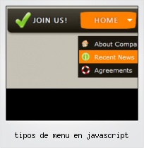 Tipos De Menu En Javascript