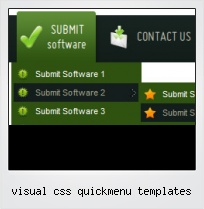 Visual Css Quickmenu Templates