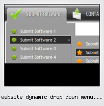 Website Dynamic Drop Down Menu Download
